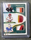 2024 Immaculate Triple Jerseys #ITJ-QB Mahomes, Allen & Burrows 7/10. RARE🔥🔥🔥