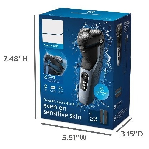 3600 Rechargeable Wet And Dry Electric Shaver