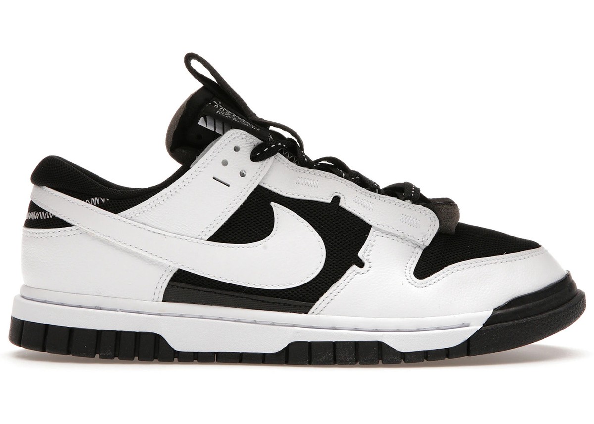 Size 11M/12.5W - Nike Dunk Low Jumbo Reverse Panda DV0821-002 | eBay