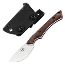 BOKER PLUS® MUK Fixed Hunting & Outdoor Knife 2.40" Skinner 14C28N Micarta Brown