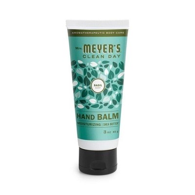 Mrs. Meyer's Moisturizing Hand Balm, Made with Essential Oils, Travel Size,