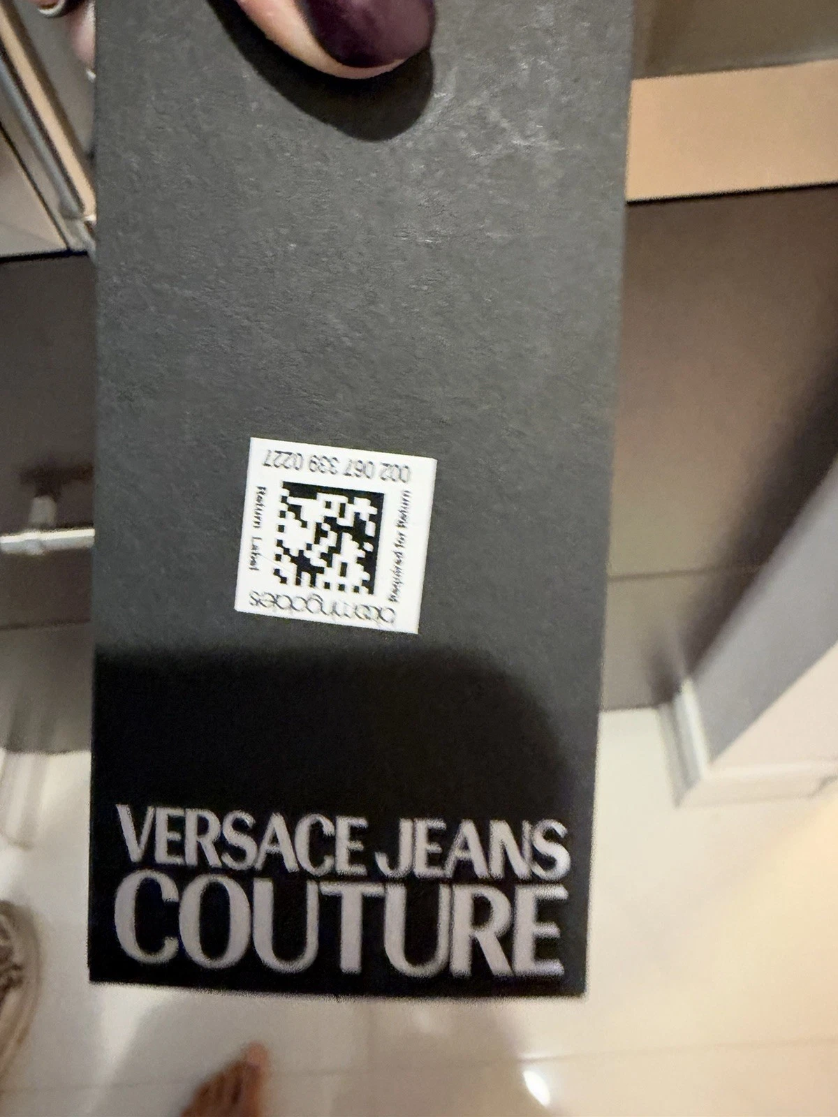 Men’s Versace Jeans Couture Baroque Print Hoodie Medium - product detail image 3