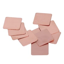 0.3mm 20Pcs Copper Heat Sink Shim Strong Thermal Conductivity Copper Thermal