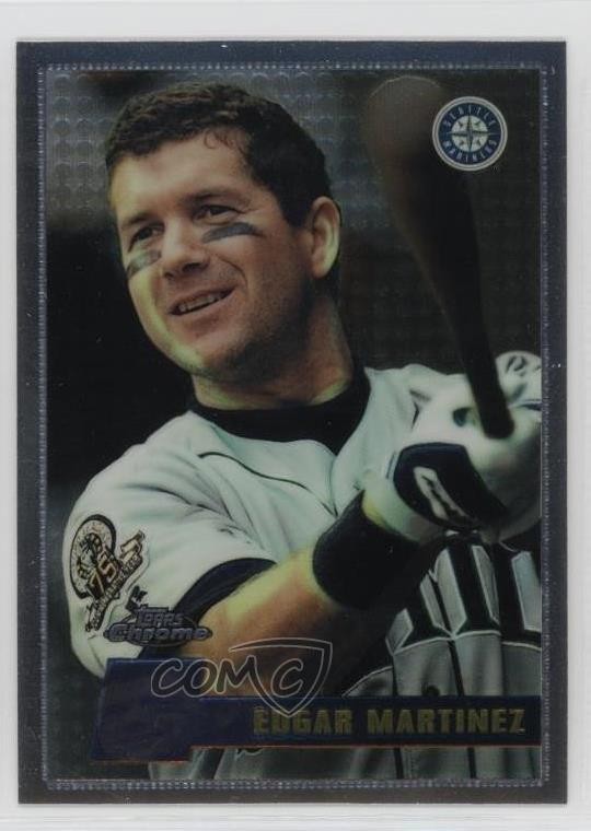 1996 Topps Chrome Edgar Martinez #94 HOF 0ha3