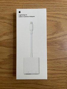 Apple Lightning to USB 3 Camera Adapter A1619