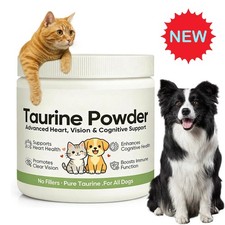Taurine Supplement Powder forCats Dogs, Heart,Vision  CognitiveSupport 30g