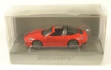 ☆ Minichamps 1/87 Porsche 911 992 Targa 4 2020 Orange [ABS Plastic]