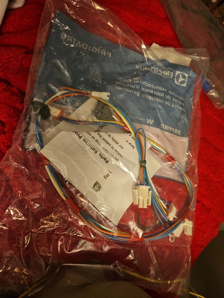 5304534890 Arnés de cableado para refrigerador GENUINO OEM ELECTROLUX Frigidaire -B102B Foto 3 de 3