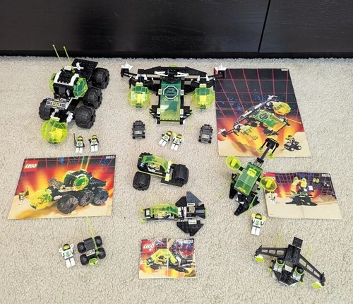 Lego Space blacktron II lot of 7 sets 6981 6933 6987 6832 etc