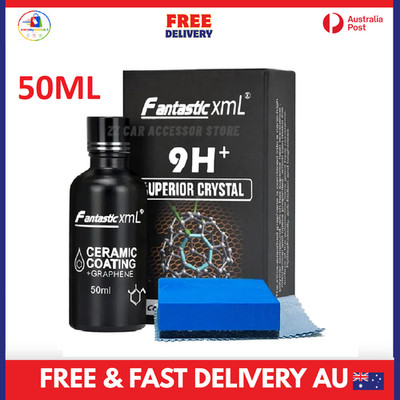 Nano Ceramic Car Paint Protection 9H Coating with GRAPHENE 50ml FREE DELIVERY AU