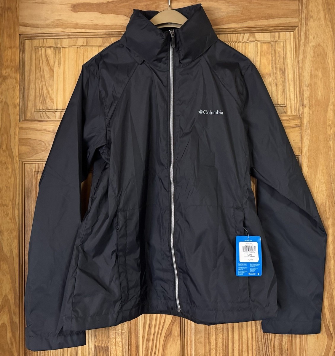 Columbia Switchback III Windbreaker Jacket Waterproof W's L Black