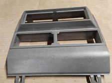 88-94 Chevy Silverado Gmc Sierra Radio Dash Bezel Trim Center Gray Obs
