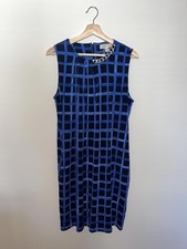 Michael Kors Tank Shift Dress Knee Length Chain Accent Medium Workwear Resort