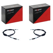 2x MAXGEAR HANDBREMSSEILE passend für SEAT ALHAMBRA VW SHARAN SCHEIBENBREMSE