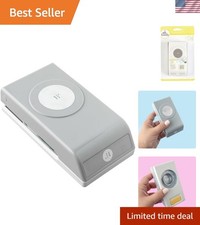 Versatile 1.25-Inch Circle Punch Ideal for Crafts, Invitations, and More