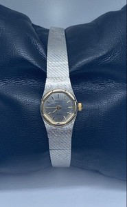 Vintage Citizen Seven Women's Quartz Watch Octagon Case Textured Bracelet 16mm