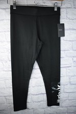 Hurley Logo Black O O Leggings Girls M - NEW