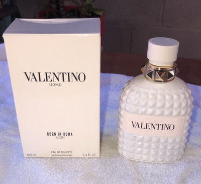 Uomo Born In Roma Ivory Eau De Toilette Spray 3.4 Oz Signature Fragrance