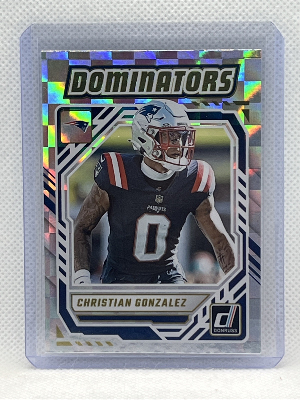 Christian Gonzalez #DOMCGZ 2025 Donruss Football Dominators