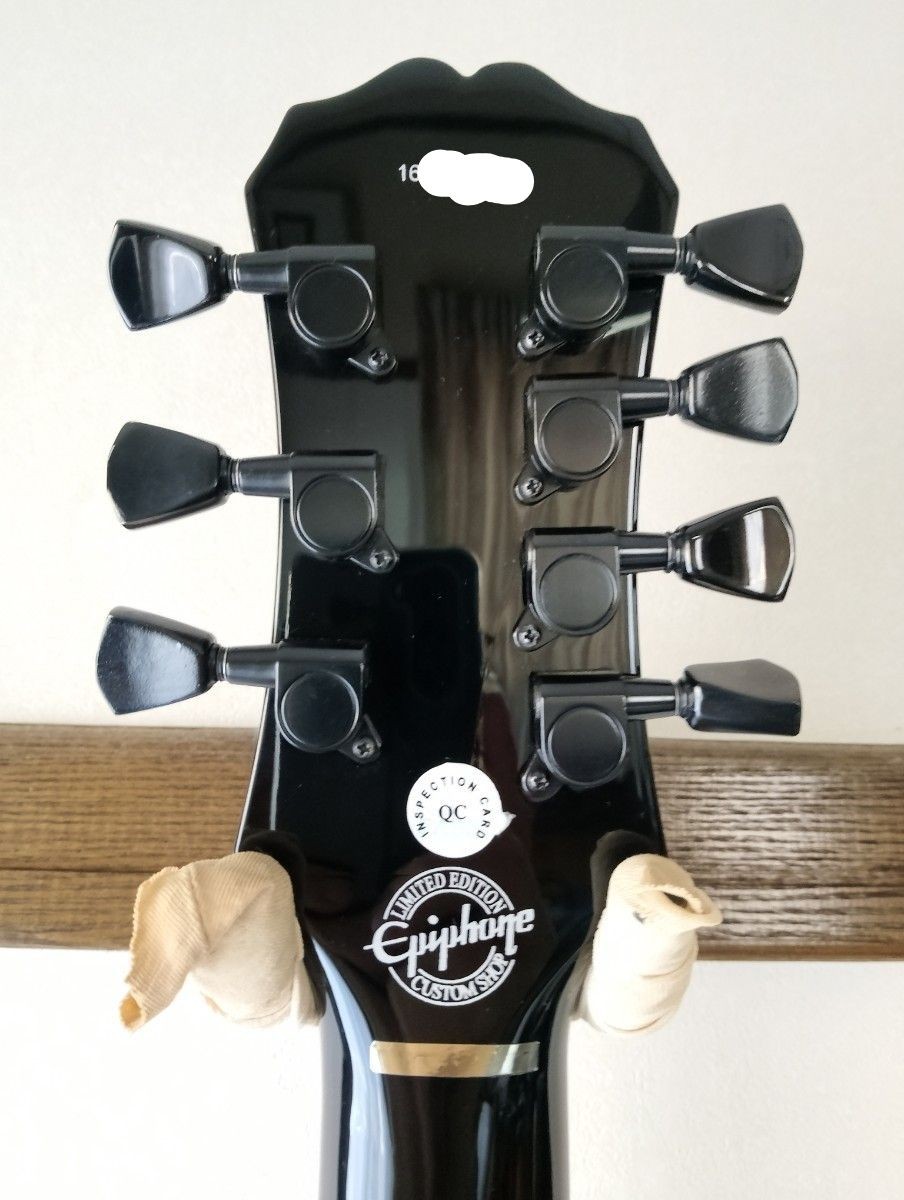 Epiphone TRIVIUM Matt Heafy Les Paul Custom 7-Strings Guitar Black