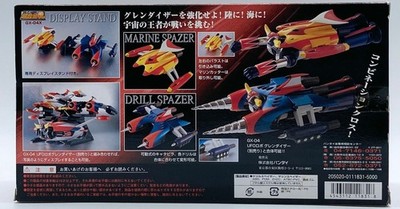 Soul Of Chogokin Gx-04X Ufo Robot Grendizer Drill Spazer Marine