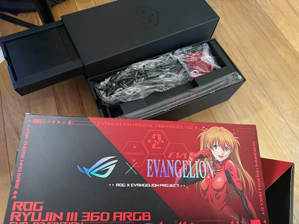 ASUS X EVANGELION Ruyjin III 360 ARGB AIO EVA-O2 Edition (OPEN BOX NEVER USED)  - Image 3 of 3
