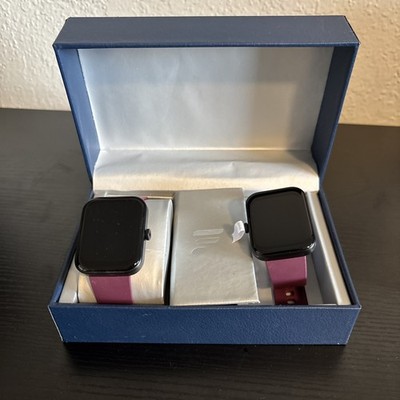 Pair Of Untested Hotoem E22 smart watch. 