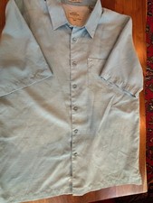 Quicksilver Waterman Collection Comfort Fit Short Sleeve Button Down Shirt Men M