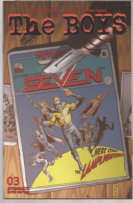 THE BOYS #3 - PLATINUM FOIL VARIANT - DYNAMITE ENTERTAINMENT