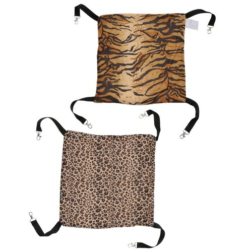 2PCS Animal Hanging Bed Pet Cage Hammock Warm Cat Hanging Sleeping Bed New