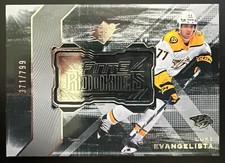 2023-24 SPx Finite Rookies #F-17 Luke Evangelista Nashville Predators 371/799