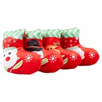 Duvo+ Hundespielzeug Xmas Socke PlüSch 18X15X7Cm Mit Quietscher FüR Hunde