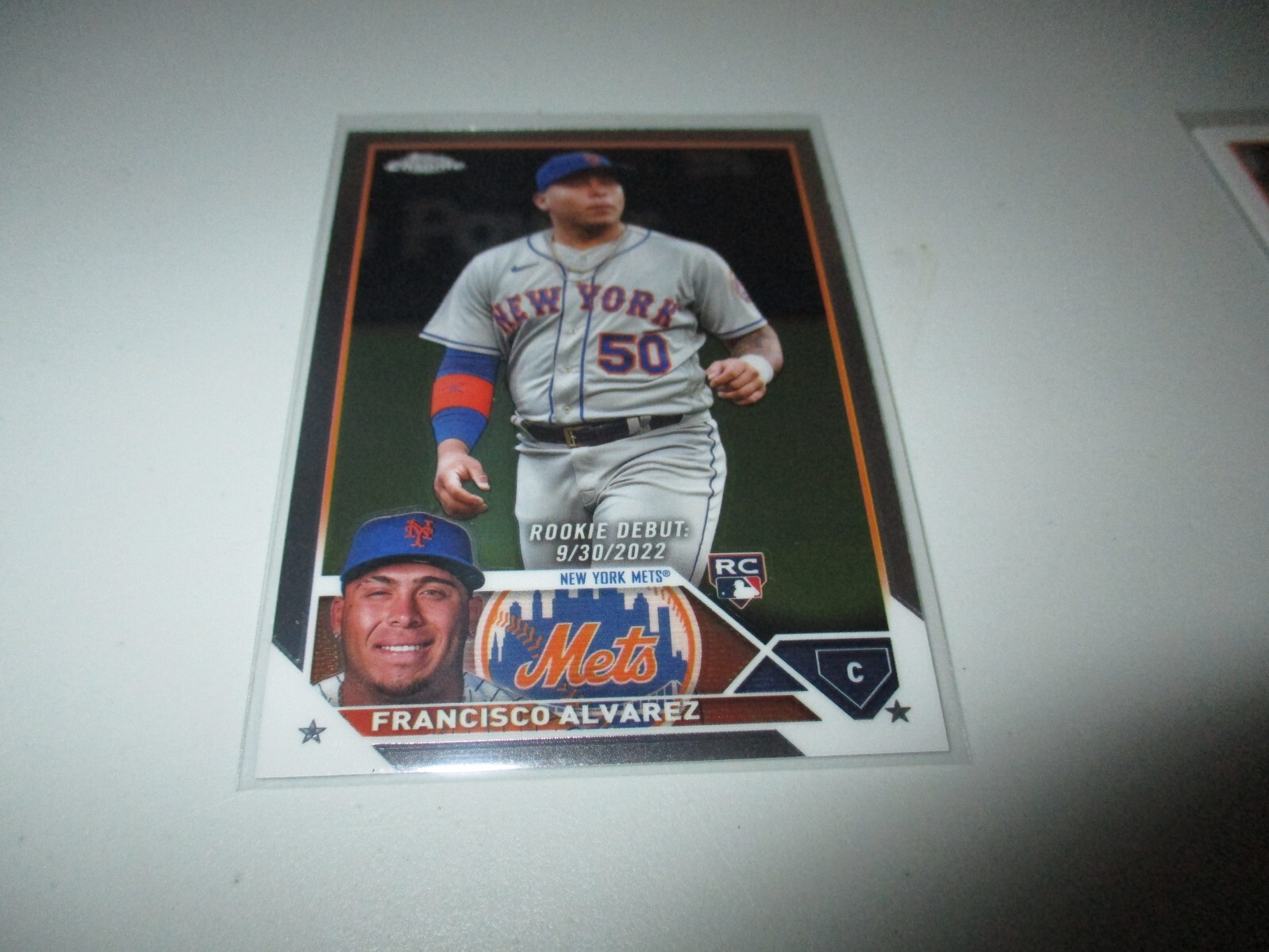Francisco Alvarez 2023 Topps Chrome Update Rookie Debut RC #USC103