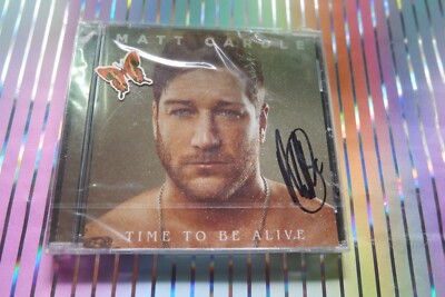 X Factor Winner Matt Cardle New SIGNED CD CRAZY LOVE HIGHER POWER Time Be Alive