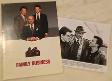 FAMILY BUSINESS (1989) Press Kit Folder, Photos; Sean Connery, Dustin Hoffman