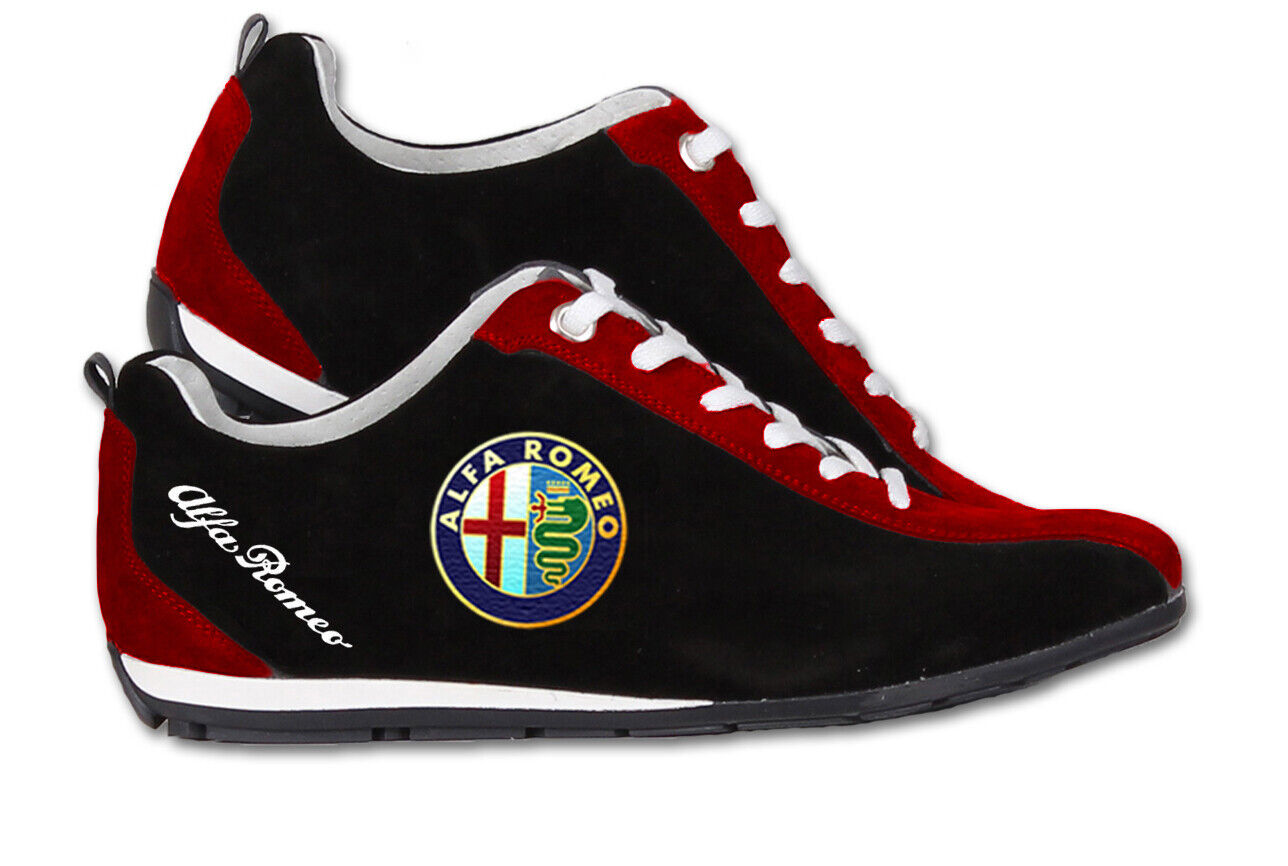 Mens Alfa 5 ☆ very popular Romeo Motorsport Regular dealer Casual Racing Sene Shoes Fashion Fan