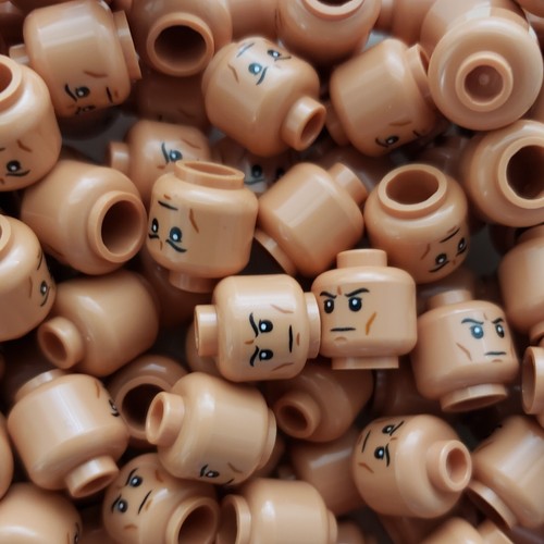 Lot of 10 Lego New Style Star Wars Clone Trooper Heads 501st 212th 187th 332nd - 第 1/2 張圖片