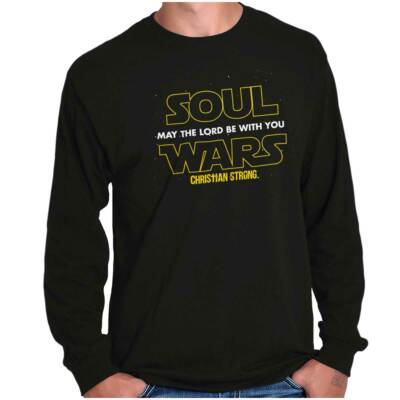 May The Lord Be With You Christian Religious Long Sleeve Tshirt for Men or Women