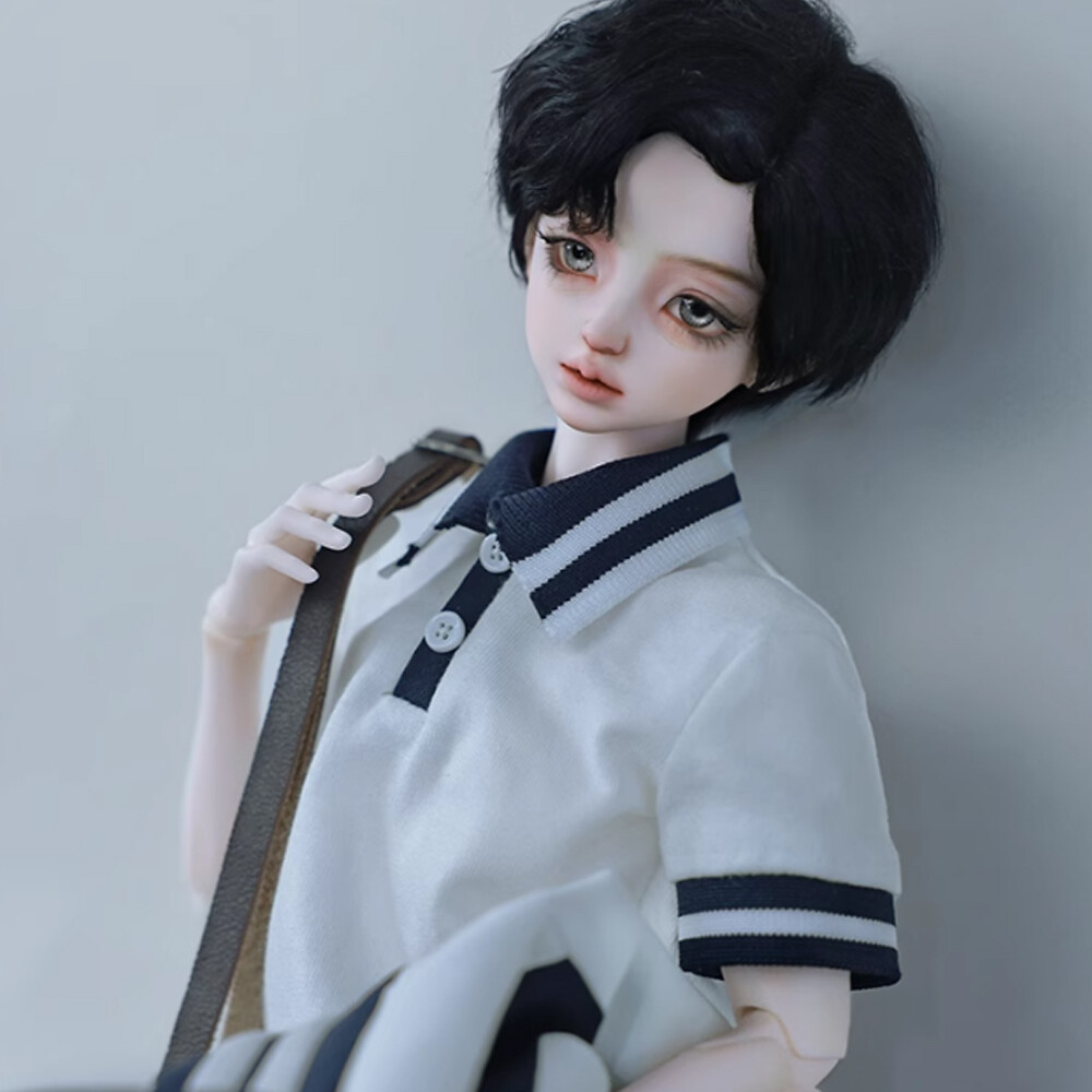 Full Set 1/4 BJD Doll SD Resin Ball Joint Doll Campus Boy Male
