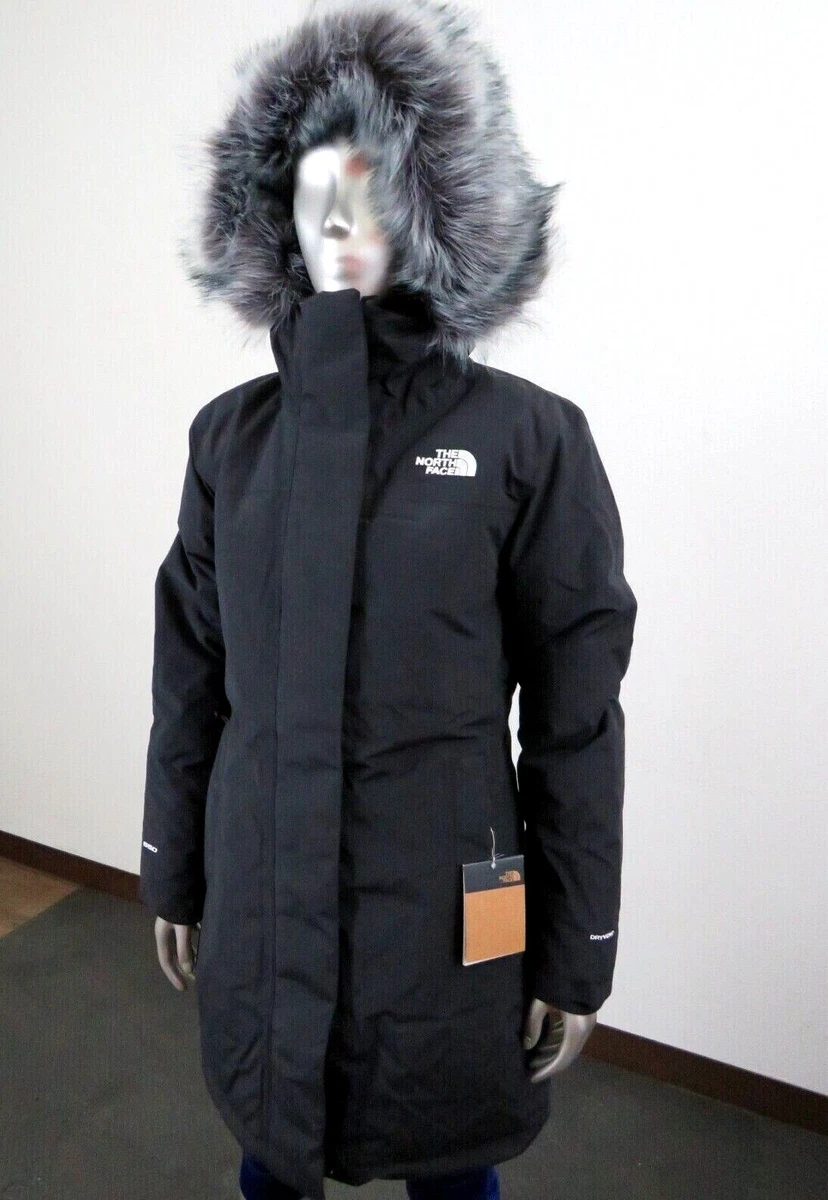 Womens The North Face Arctic Parka Down Waterproof Warm Winter Jacket Black  $350 | eBay