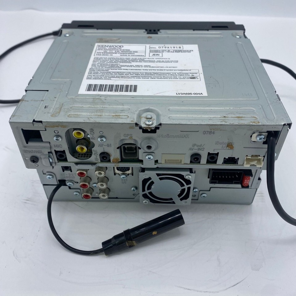 Kenwood DNX691HD GPS Navigational System CD DVD Player & Radio ; FREE