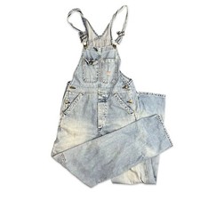 VTG EDWIN JAPAN 101 ONE O ONE DENIM DUNGAREES USA WORKWEAR ROCKABILLY 27 W 33 W