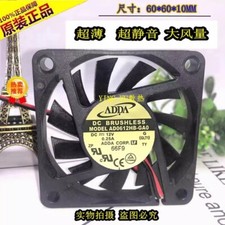 ADDA AD0612HB-GA0 DC12V 0.25A 60 60 10MM 2-Wire Silent Cooling Fan