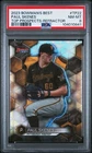 2023 Bowman Best #TP22 PAUL SKENES Refractor PSA 8 NM-MT