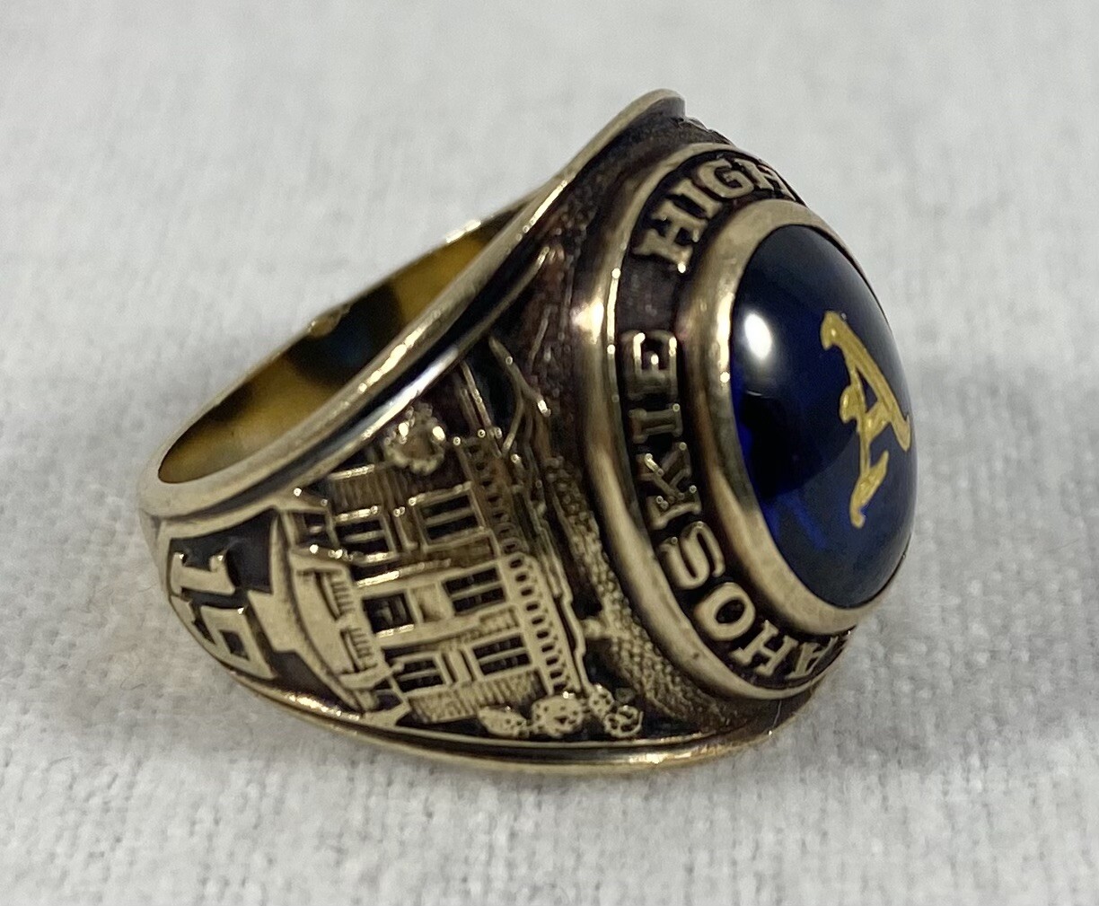 Vintage 1962 10K Gold Ahoskie High School Ring 9.2 Grams Size 6 eBay