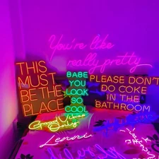 Custom LED Neon Sign Personalized Name Light for Bedroom, Gaming Room, Gift Idea