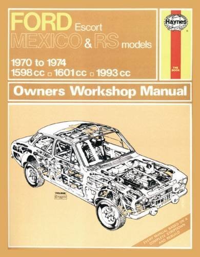 Ford Escort Mk I Mexico, RS 1600 & RS 2000 (70 - 74) Haynes Repair Manual - Image 4
