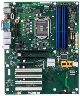Mainboard Fujitsu D3076-S11 GS1 Socket 1155 4xDDR3 PCI-E PCI 6xSATA DVI  8xUSB