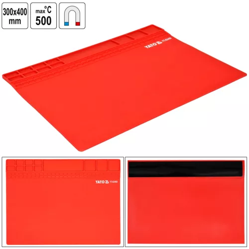 Lötmatte Silikonmatte Lötunterlage 30 x 40 cm Silikon Löt Arbeitsmatte Reparatur