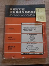 Revue technique Citroen DYANE